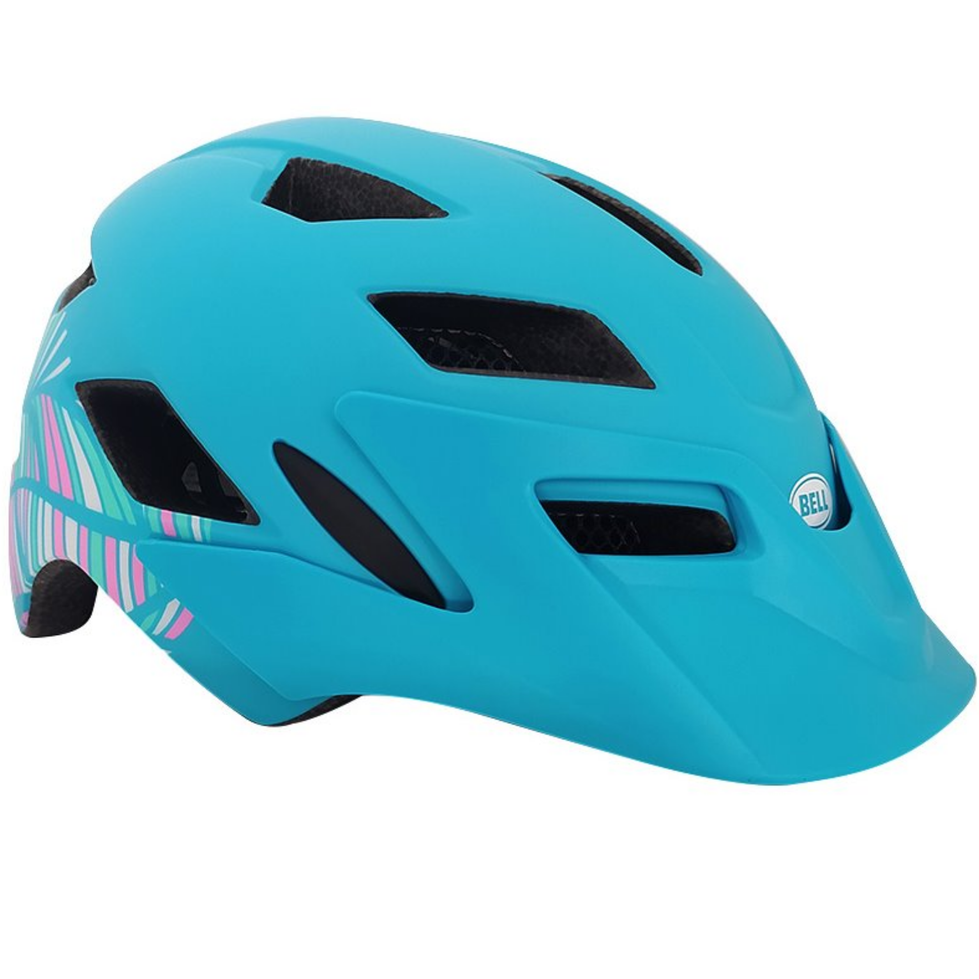 Bell Sidetrack Matt Blue Chapelle Youth Helmet