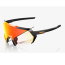 100% Korbin Gloss Metallic Black Orange Flash Mirror Photochromic