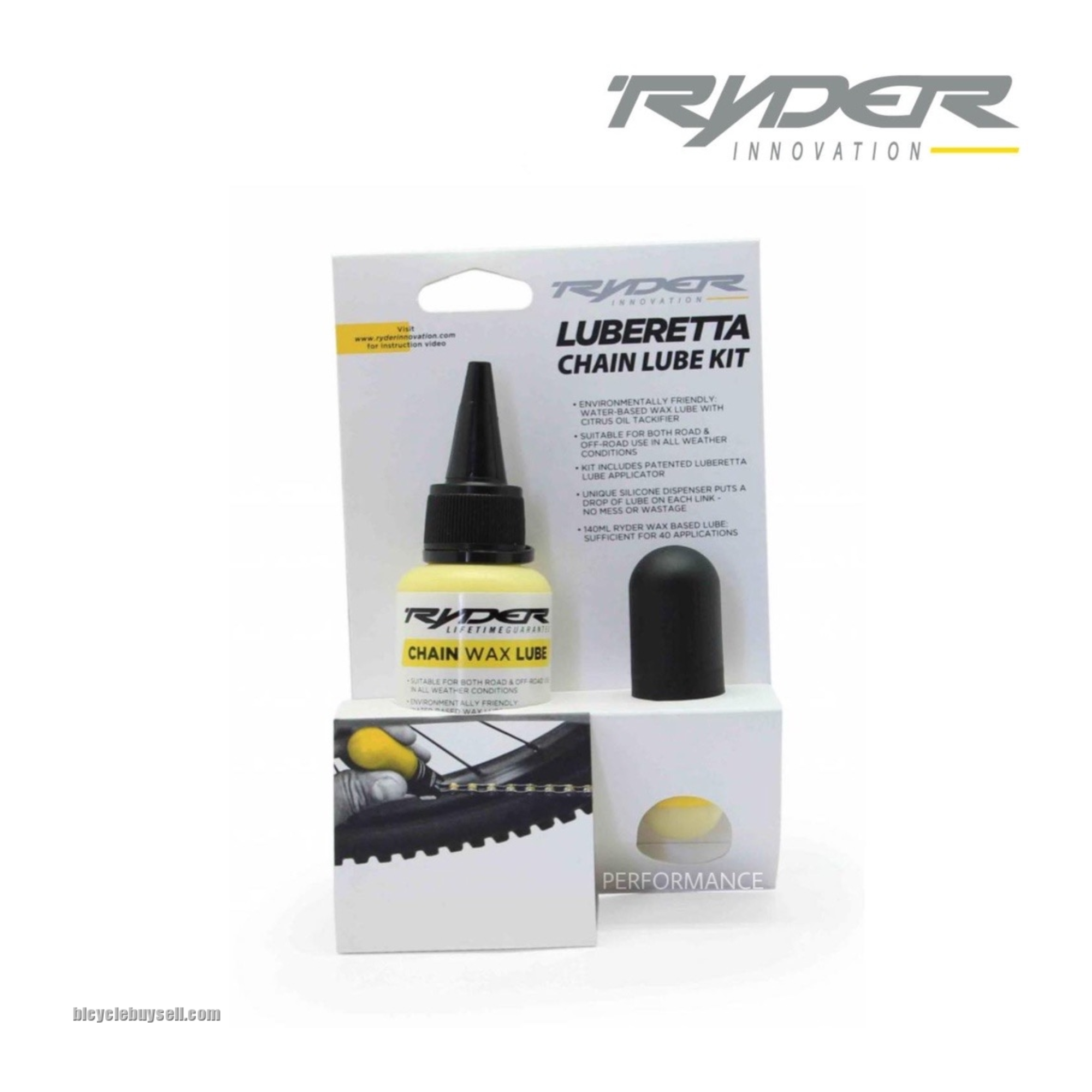 Ryder Luberetta with 125ml Ryder Wax Lube