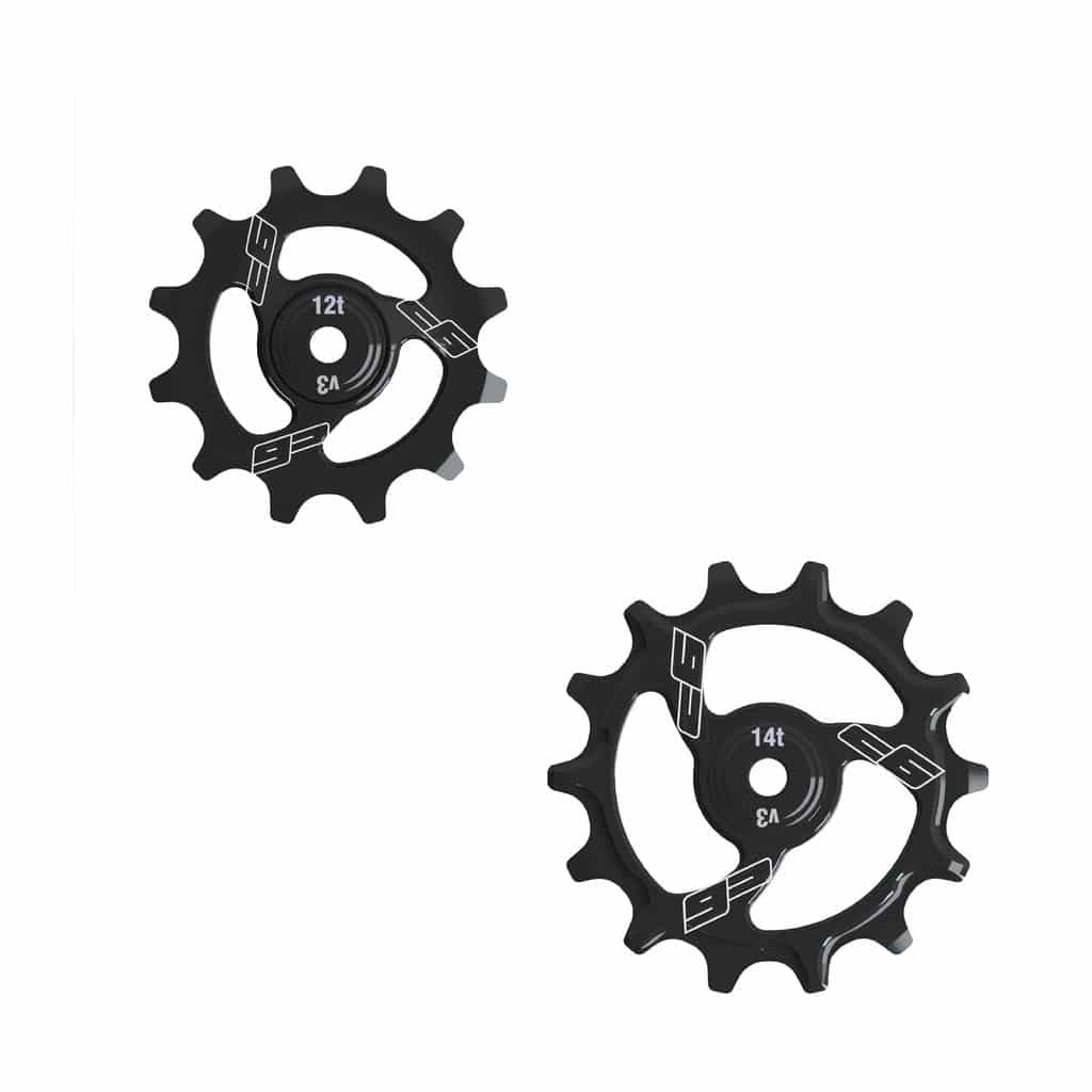 Derailleur deals pulley wheels