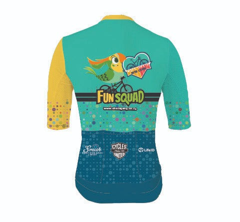 Kiddies Cycling Jersey Fun Squad