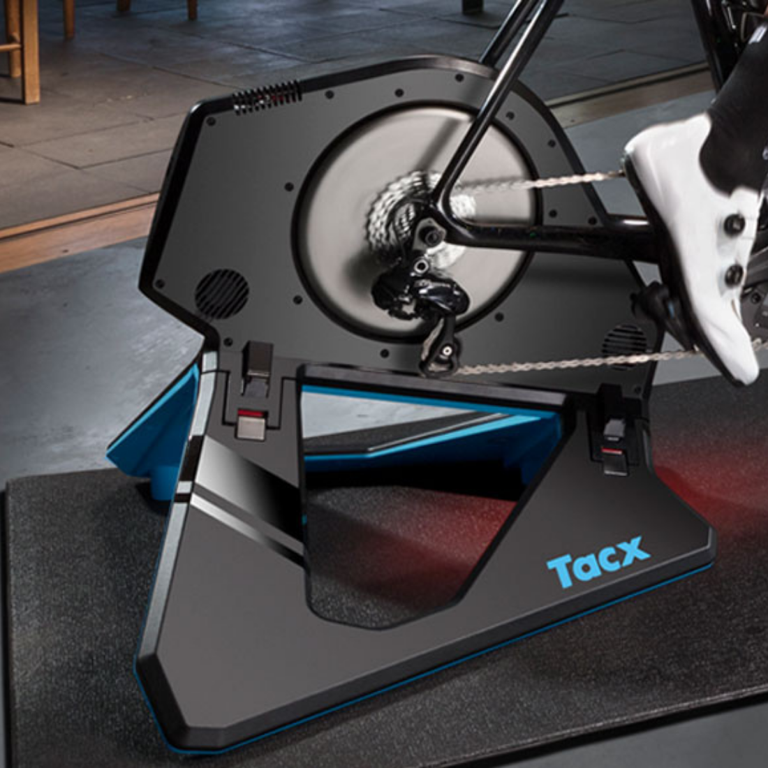 A Tacx training cycling machine