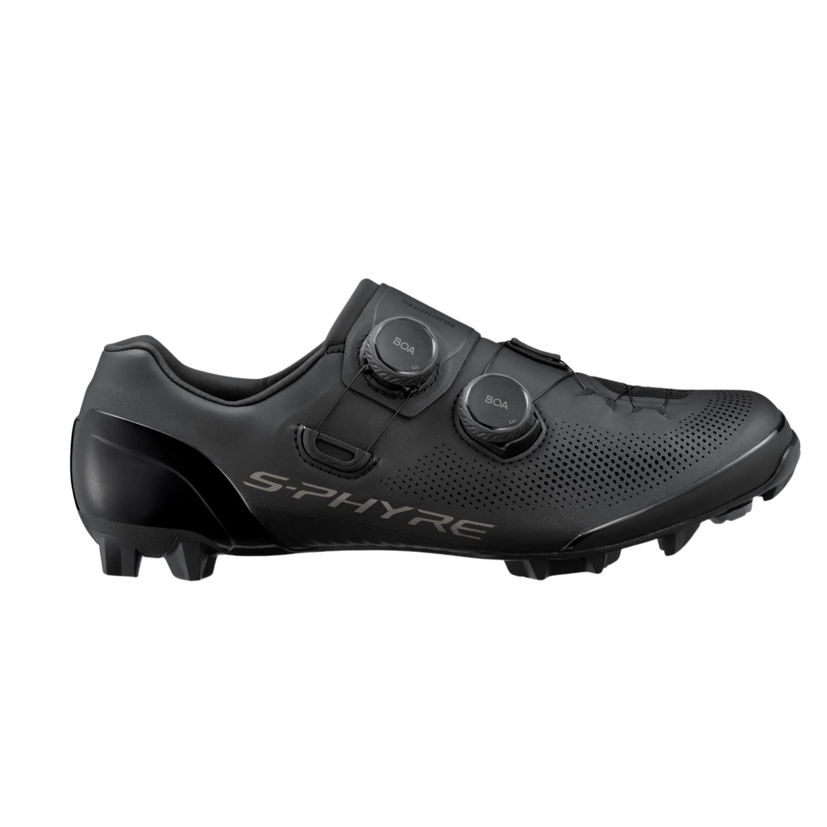 Shimano S-Phyre ブラック シューズ BOAダイヤル 43 ワイド Shimano XC 903 Black MTB Shoe wide