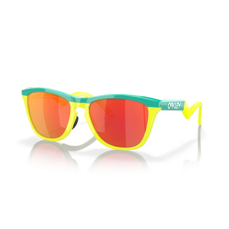 Oakley Frogskins Hybrid Celeste tennis ball yellow Prizm Ruby