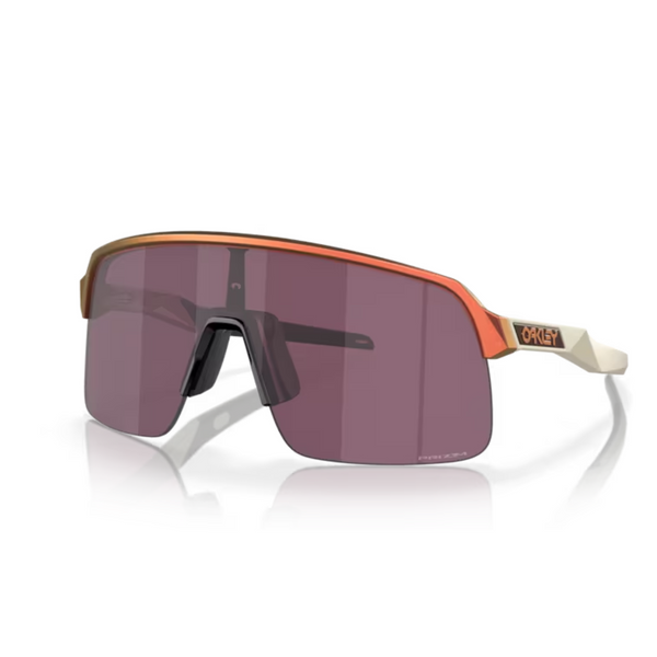 Oakley Sutro Lite Matte Red Gold Colorshift Prizm Road Black