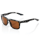 100% - Blake Matte Black Havana Bronze lens