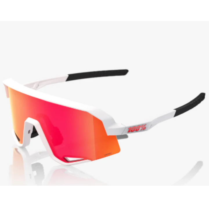 100% Slendale Matte White Red Multilayer Lens