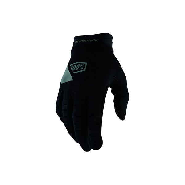 100% Ride Camp Gel Gloves Black