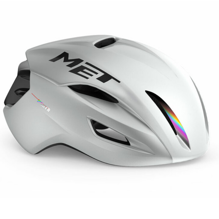 MET Manta White Holographic Glossy Helmet