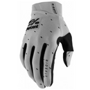 100% Ride Fit Gloves Slasher Silver