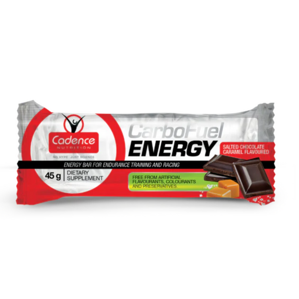 Cadence Nutrition Carbo Fuel Energy Bar Salted Caramel