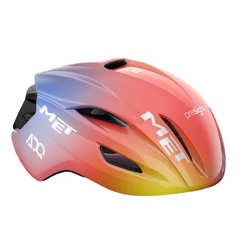 MET Manta UAE Emirates Presight Pink Helmet