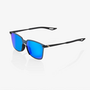 100% Legere Square Soft Tact Black Blue Multilayer Mirror Lens