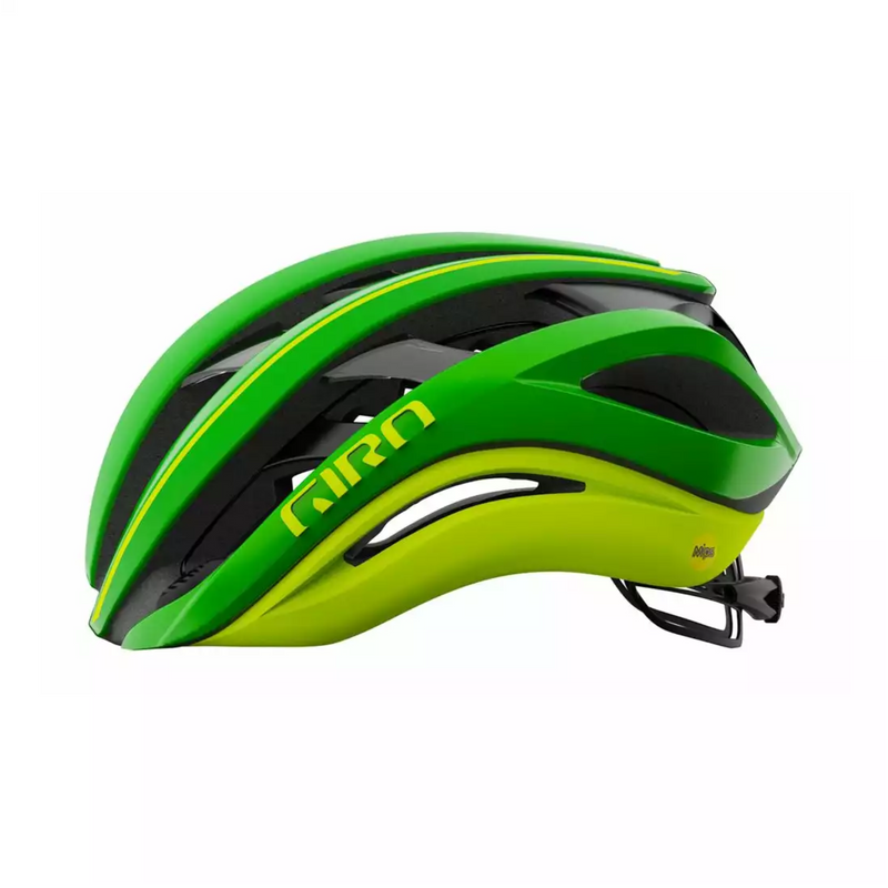 Giro Aether MIPS helmet Ano green and yellow