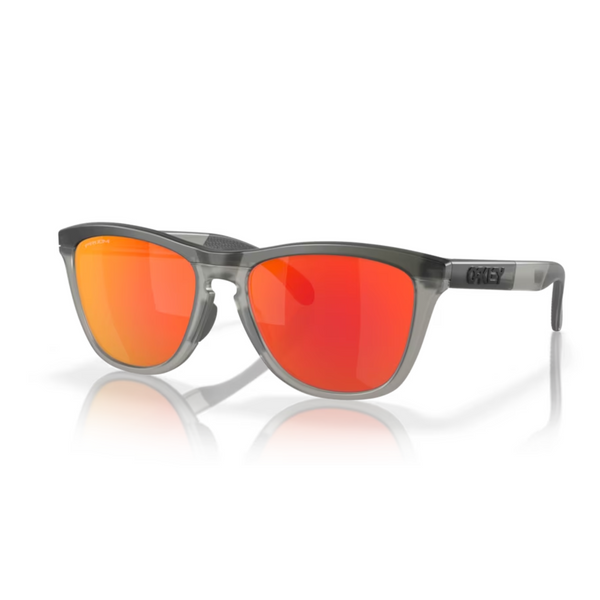 Oakley Frogskins Matte Grey Smoke Grey Ink prizm Ruby