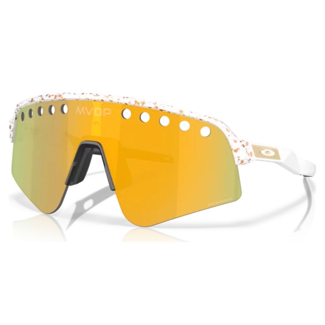 Oakley Sutro Lite Sweep MVDP Red Gold Splatter Prizm 24K