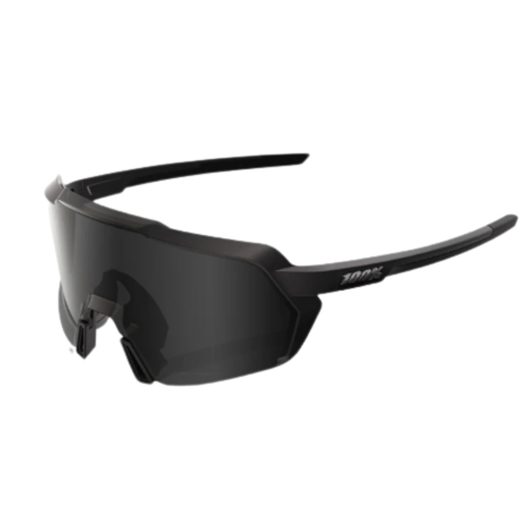 100% Korbin Matte Black Gloss Black Black Mirror Lens