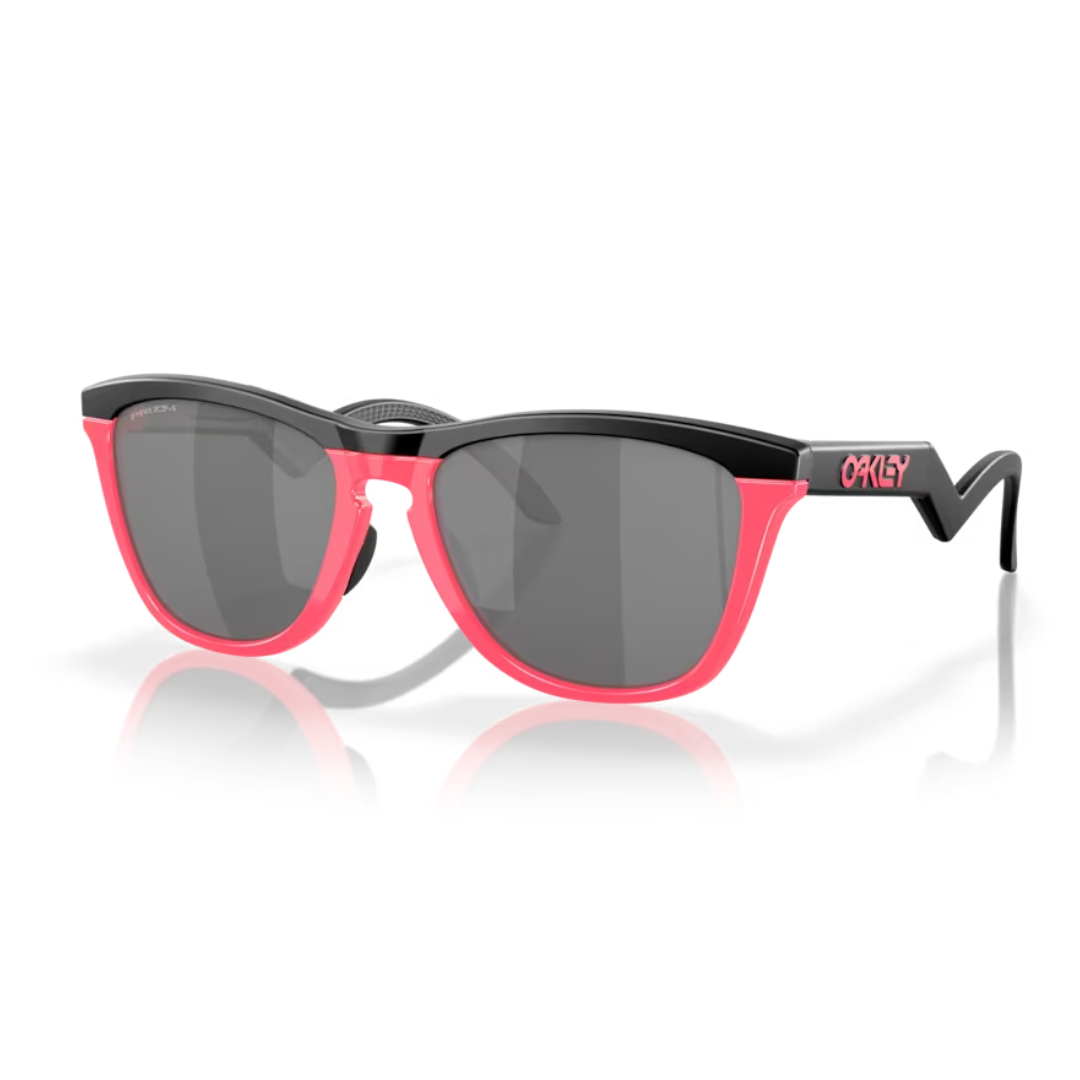 Oakley Frogskins Hybrid Matte Black/ Neon Pink Prizm Black