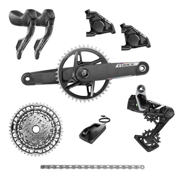 SRAM Force XPLR AXS Quarq E1 Groupset