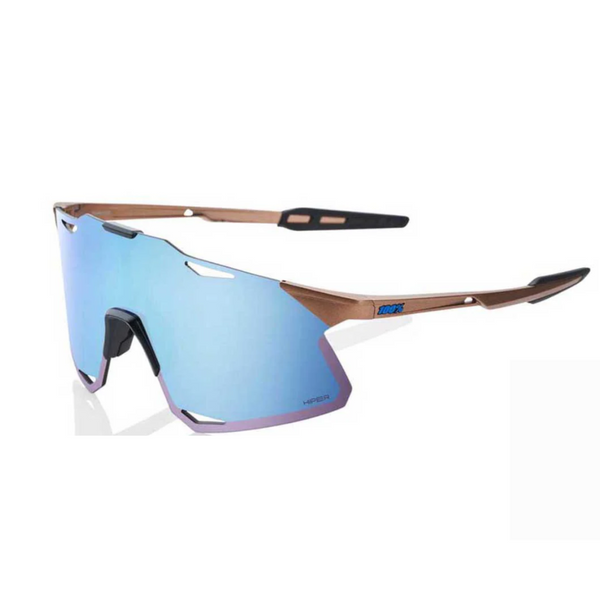 100% Hypercraft Matte Copper Chromium HiPER Blue Multilayer Mirror Lens