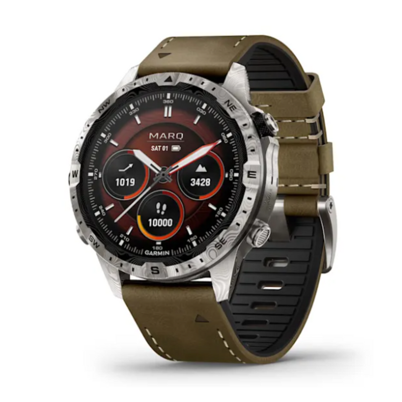 Garmin Marq Adventurer Gen 2 Damascus Steel