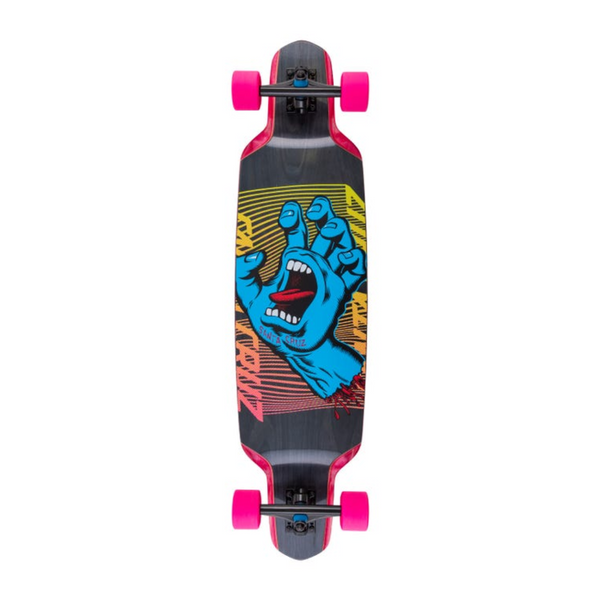 Santa Cruz Split Hand Drop Down Longboard