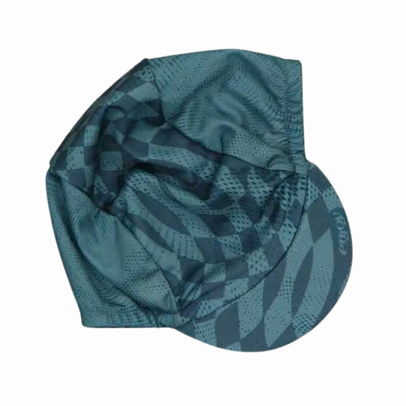 Enjoy Drifit Cycling Cap Warp Aqua