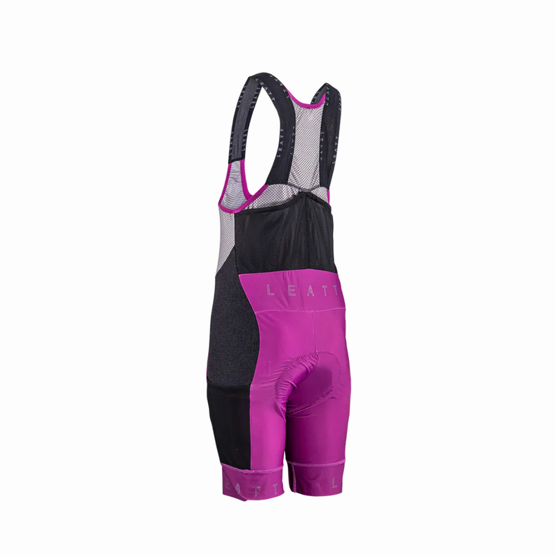 Leatt Endurance 5.0 Bib Shorts Purple Women