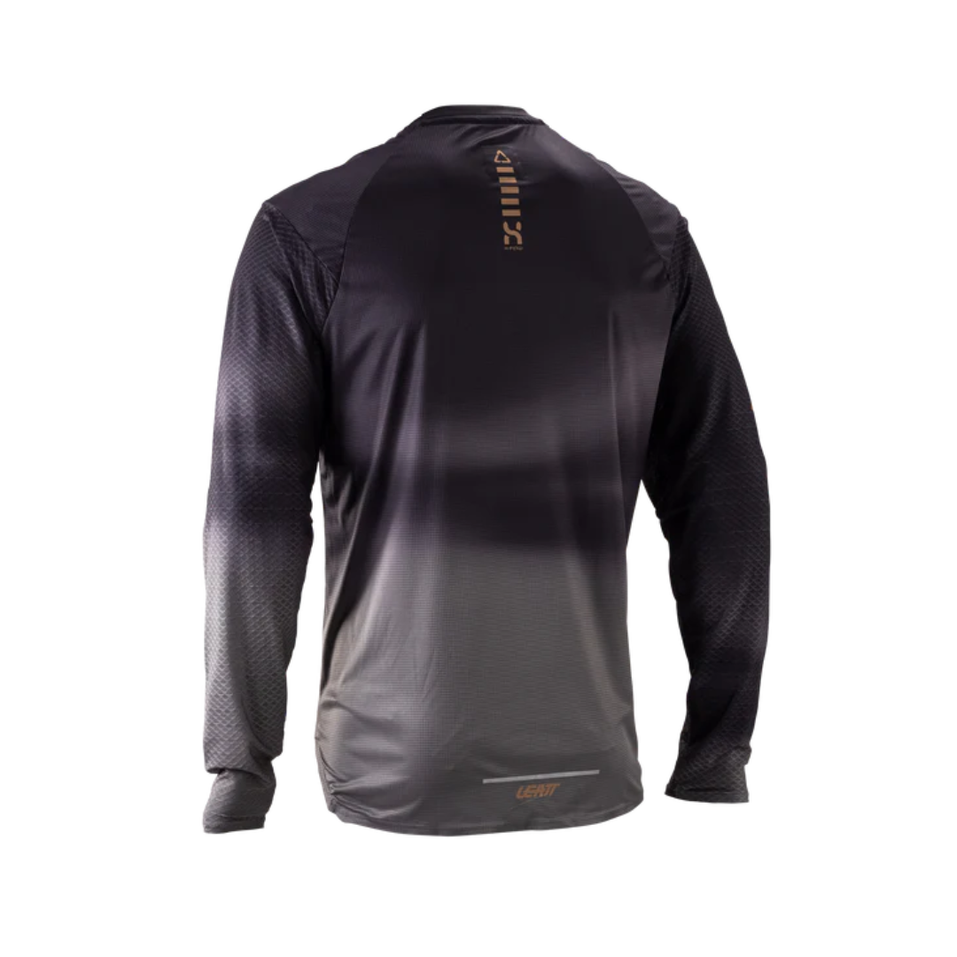 Leatt Trail 3.0 Long Sleeve Jersey Ghost Black