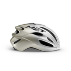 MET Rivale Silver Grey Glossy Helmet