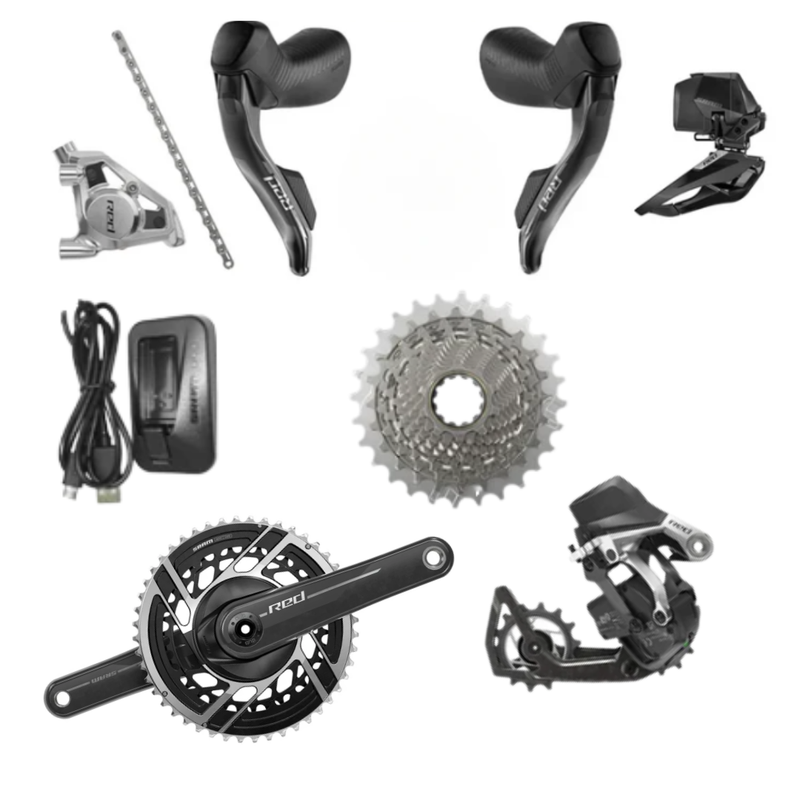 SRAM Red AXS Quarq E1 Road Groupset 2x12 speed
