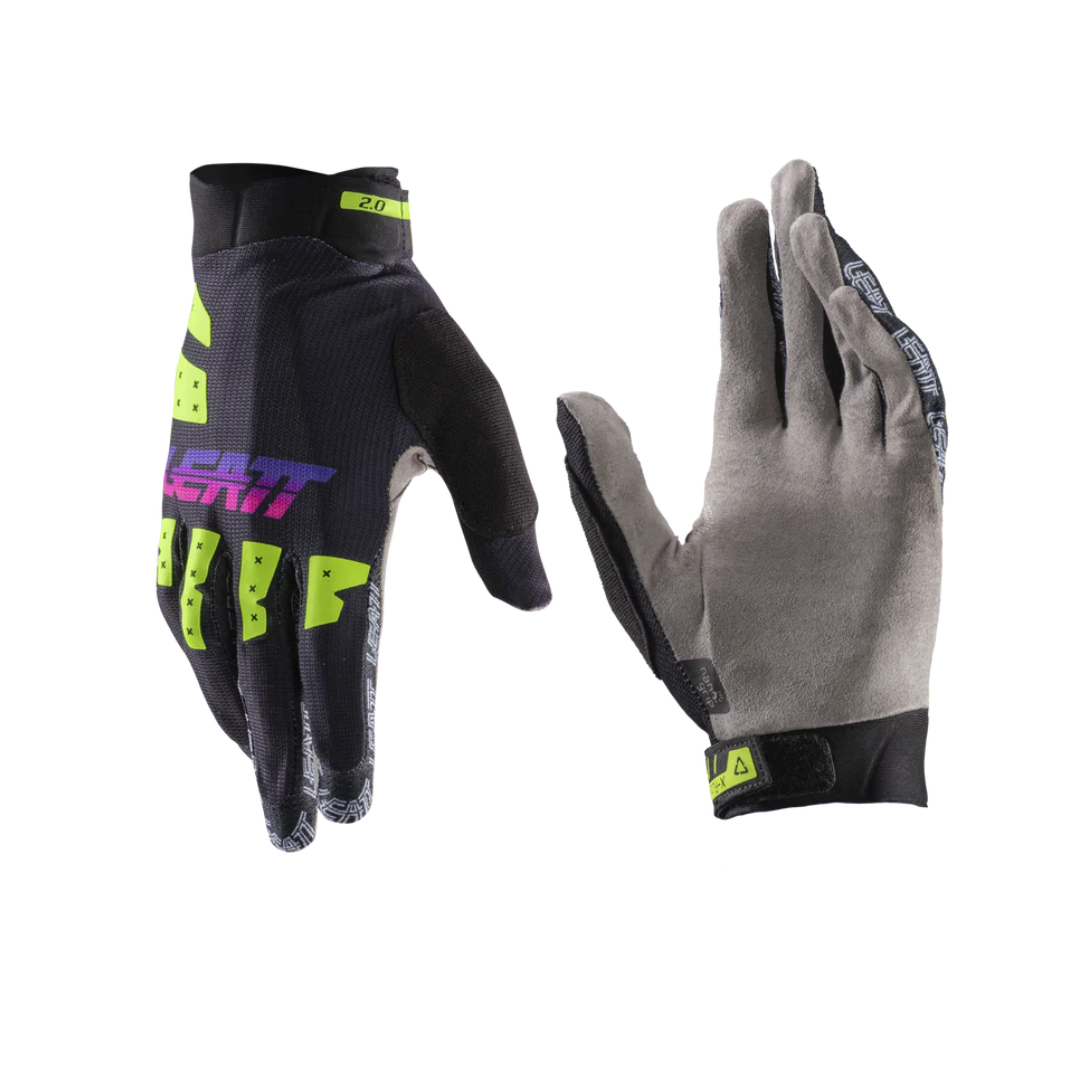 Leatt MTB 2.0 X-Flow Gloves Neon Black