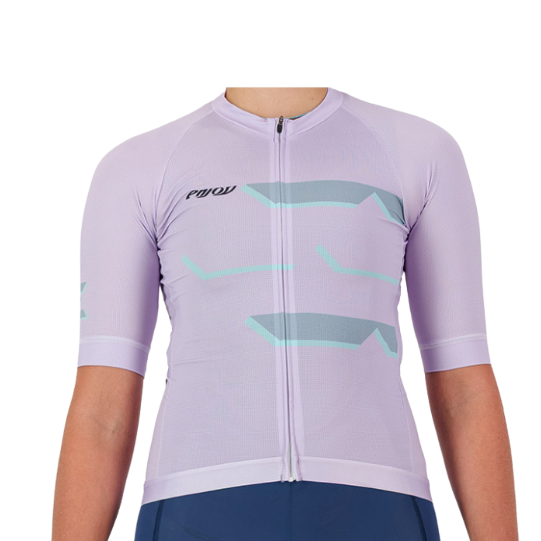 Enjoy Octane Chevron Purple Jersey