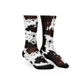 Sox Cow Print