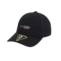 Oakley 6 Panel Stretch Metallic American Flag Cap