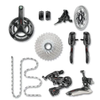 Campagnola Super Record 2 x 12 Speed Wireless Group Set and Bora WTO 45 DB 2WF Wheel Combo
