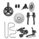 Campagnola Super Record 2 x 12 Speed Wireless Group Set and Bora WTO 45 DB 2WF Wheel Combo