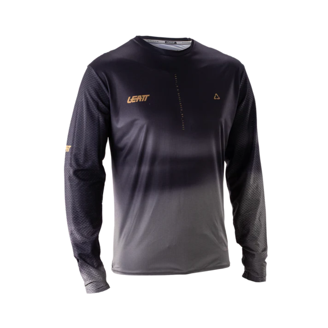 Leatt Trail 3.0 Long Sleeve Jersey Ghost Black