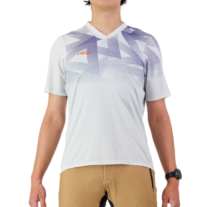 Enjoy Enduro Trail Tee Beige/Purple