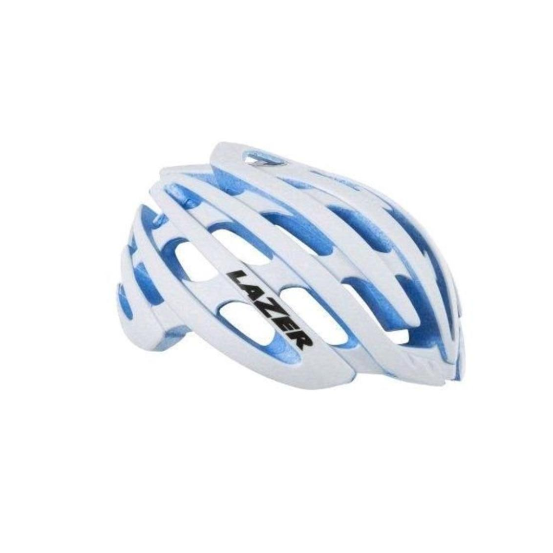 Lazer Blade CE Matte White and Blue