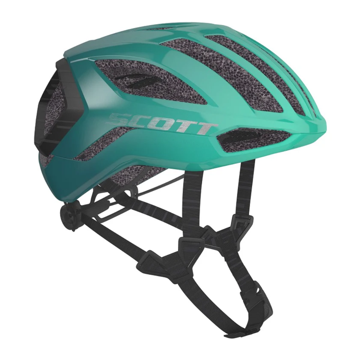 Scott Centric Plus Black/ Electric Green Helmet