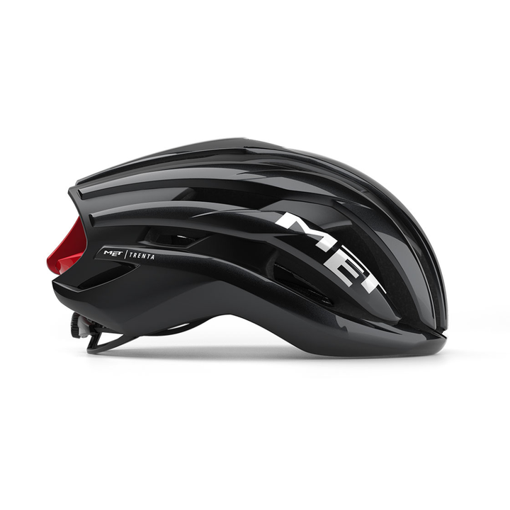 MET Trenta Mips Gloss Black Red Helmet