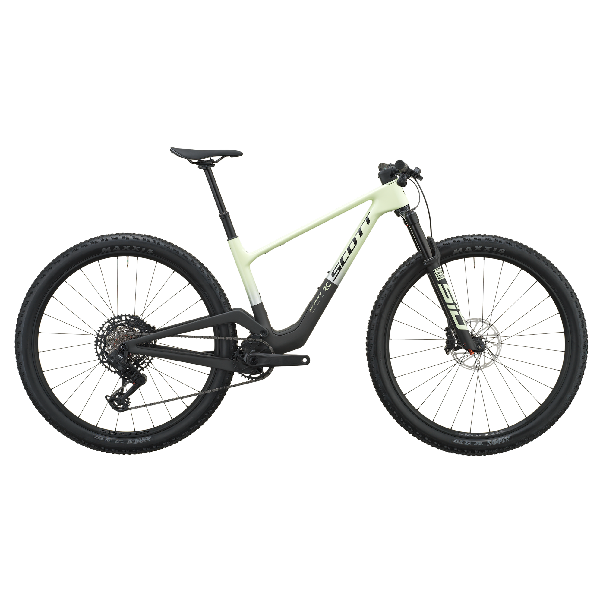 Scott Spark RC Team 2027 Cream Green/ Carbon Black