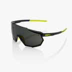100% - Racetrap - Gloss black, Smoke lens