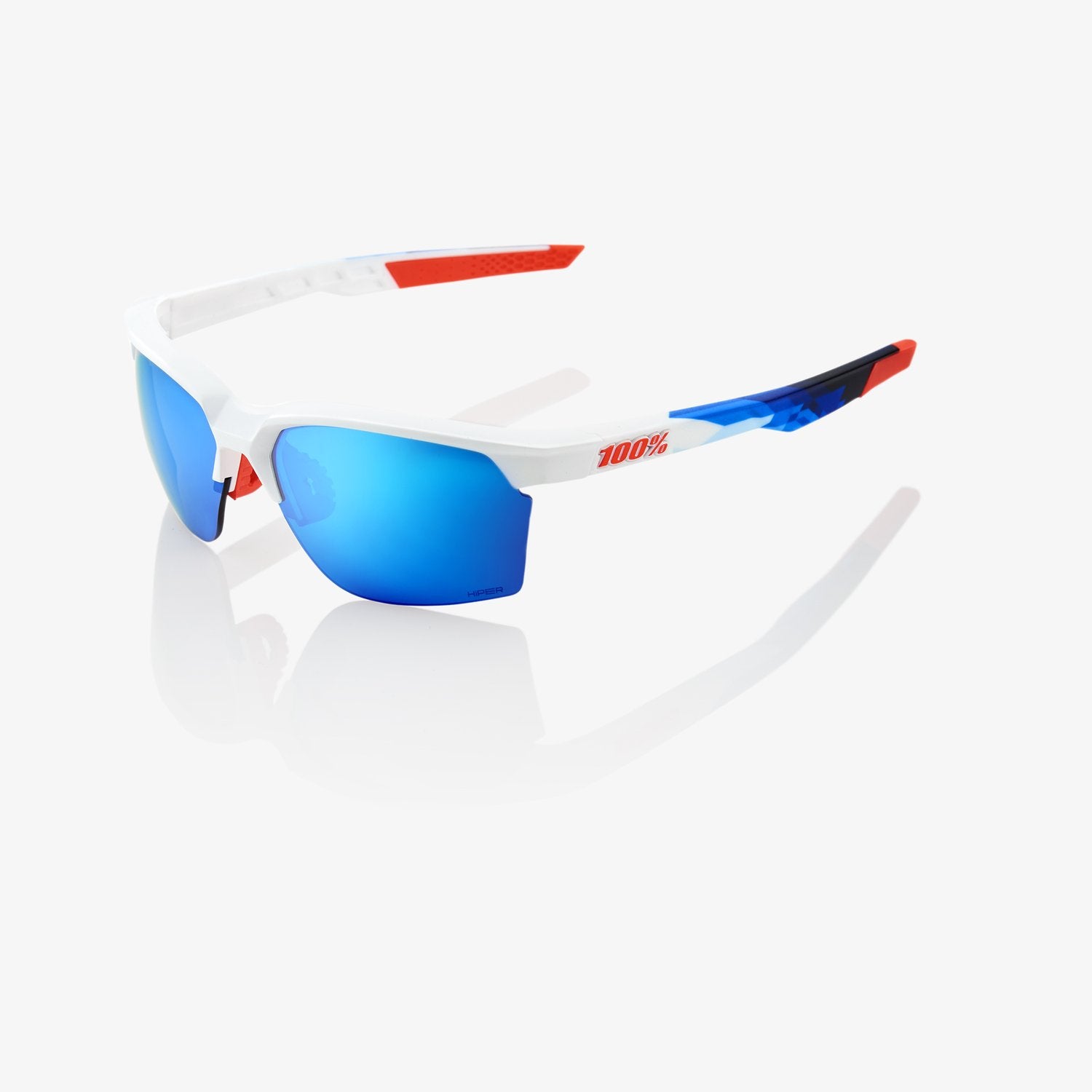 100% - Sportcoupe soft tact geoprint hiper blue