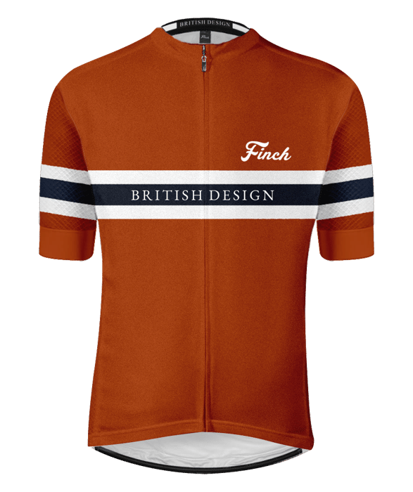 Finch Jersey- Classic Terracotta