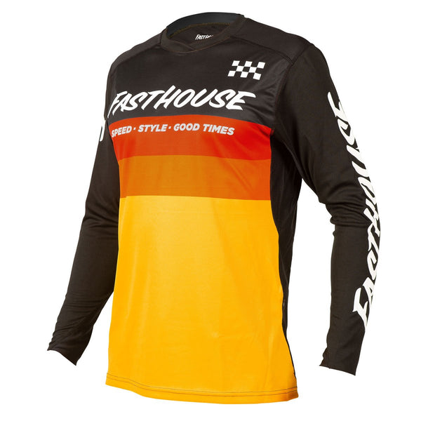 Fasthouse - Alloy Kilo LS Jersey- Black/Yellow