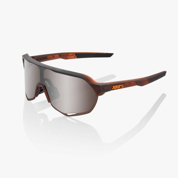100% - S2 Matte Translucent Brown Fade Hiper Silver Lens