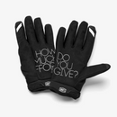 100% Brisker Gloves Black