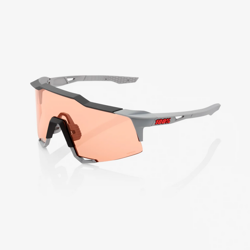 100% - Speedcraft Soft Tact Grey Coral Lens